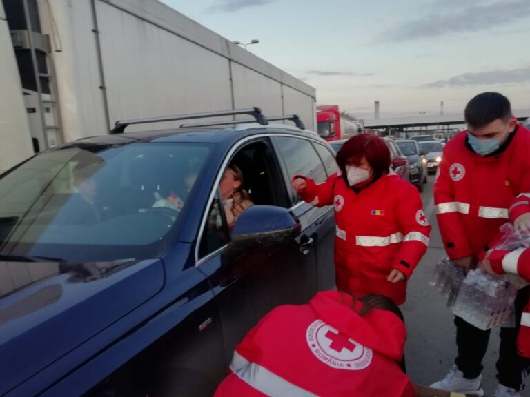 Crucea Roșie Română vine în sprijinul refugiaților din Ucraina