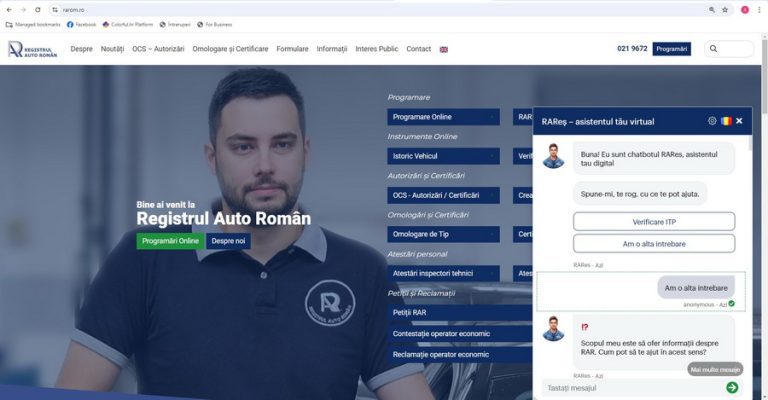 RAR și-a făcut robot pentru interacțiunea cu publicul