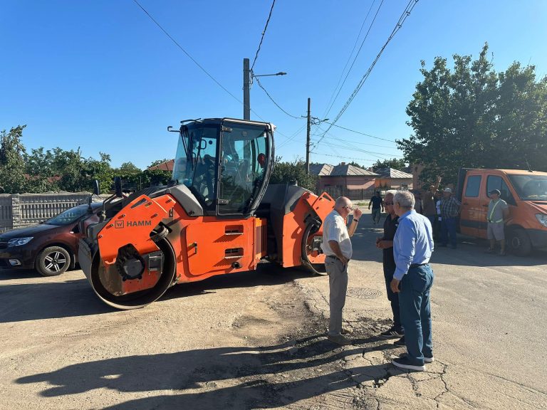 Infrastructura rutieră, o prioritate pentru Primăria Caracal