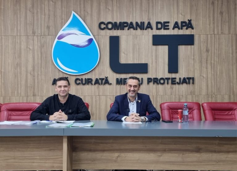 Mario De Mezzo: ”Slătinenii vor plăti 11,97 lei cu TVA/ metru cub de apă, nu 16 lei cât este în prezent”