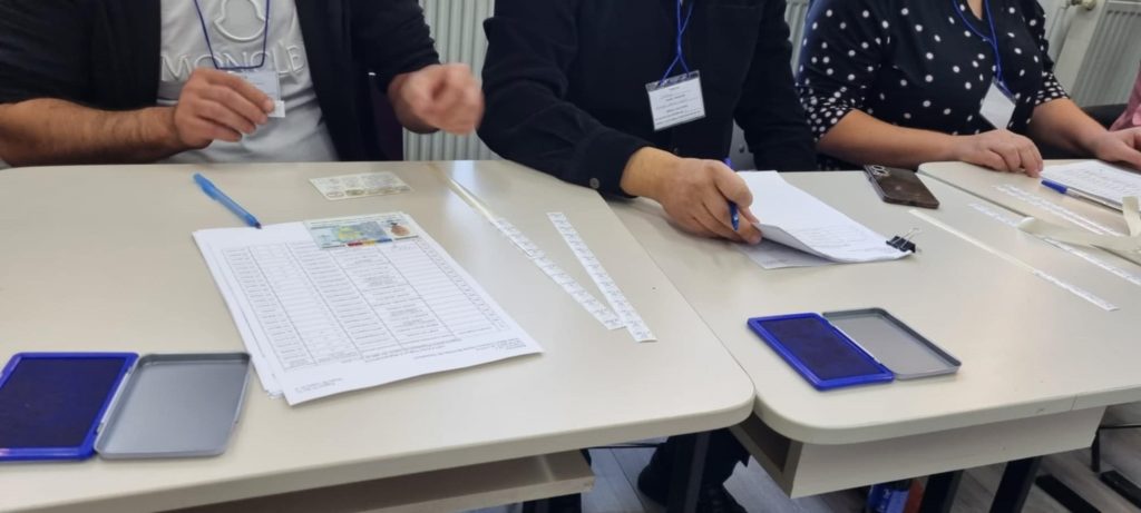 prezenta vot in judetul olt