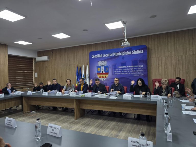 Slătinenii nu vor plăti taxe și impozite mai mari anul viitor