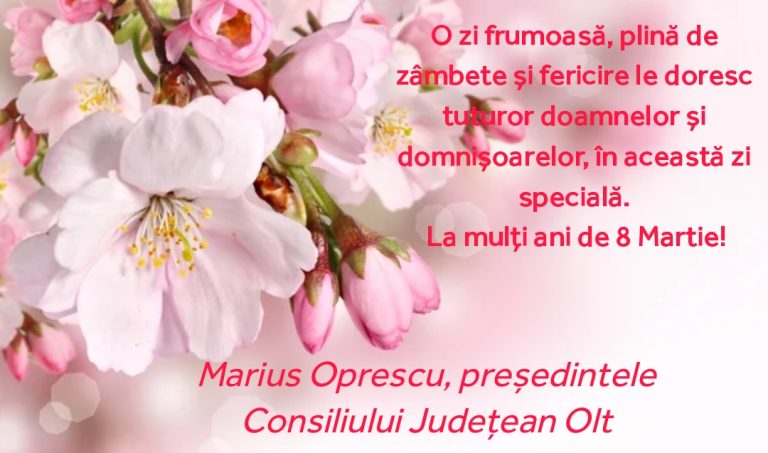 La mulți ani de 8 Martie!