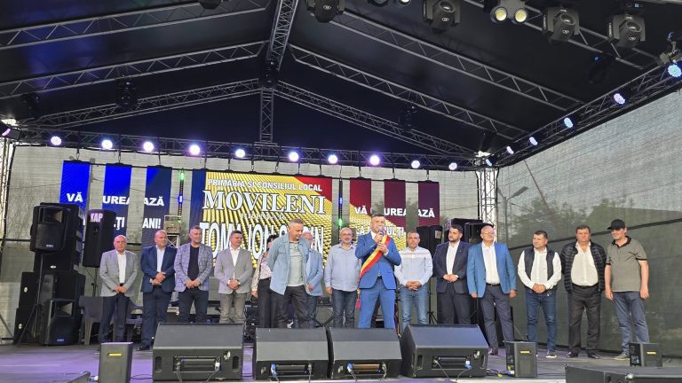 PSD Olt, alături de primarul Sorin Ion Toma, de Ziua Comunei Movileni
