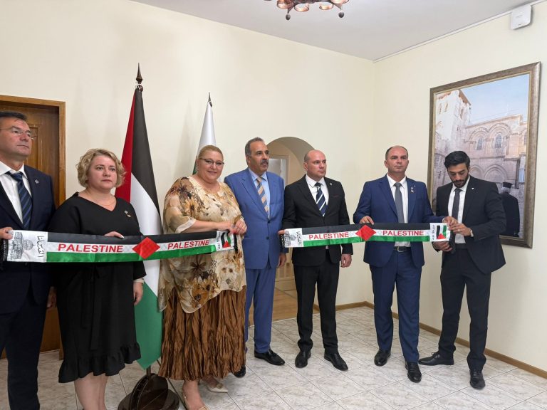 Deputatul Mihai-Adrian Țiu susține cauza poporului palestinian la Sofia