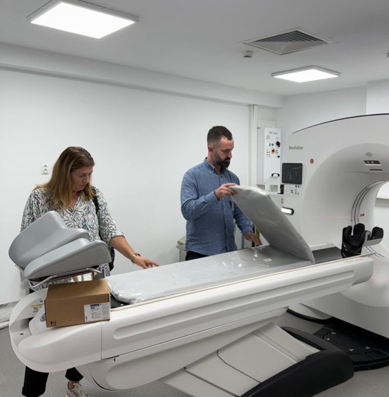 Noul computer tomograf din cadul Spitalului Județean de Urgență Slatina, funcțional de la 1 octombrie