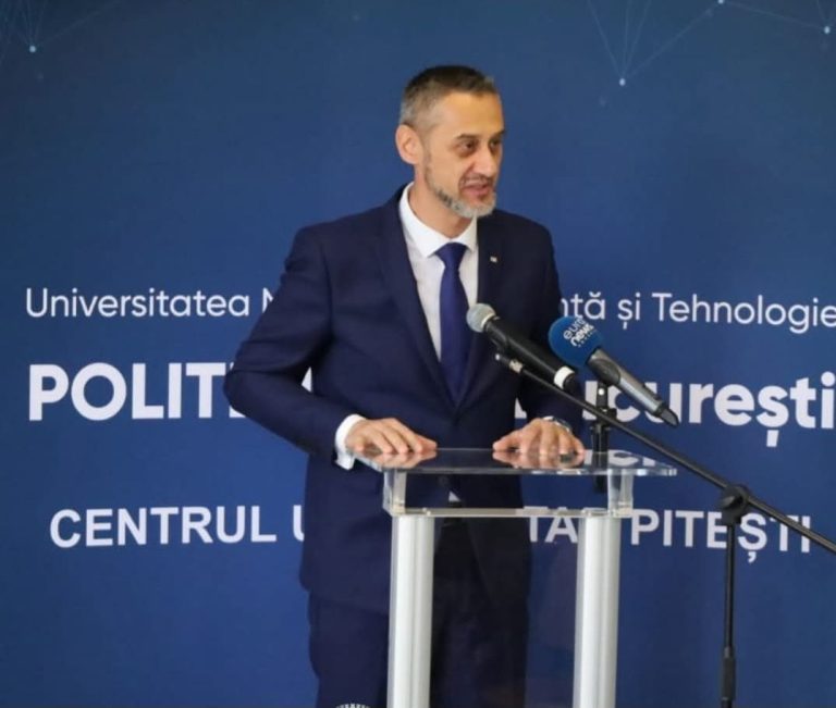 Mario De Mezzo, prezent la deschiderea anului universitar la Universitatea Politehnica din București – Filiala Slatina