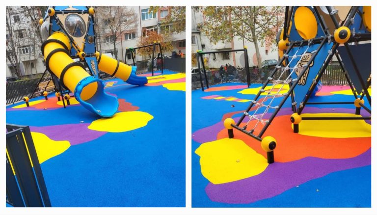 Un nou loc de joacă a fost inaugurat în Slatina