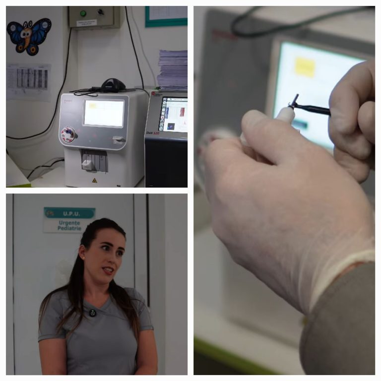 Spitalul Județean de Urgență Slatina: Analize mai ușor de recoltat pentru bebeluși