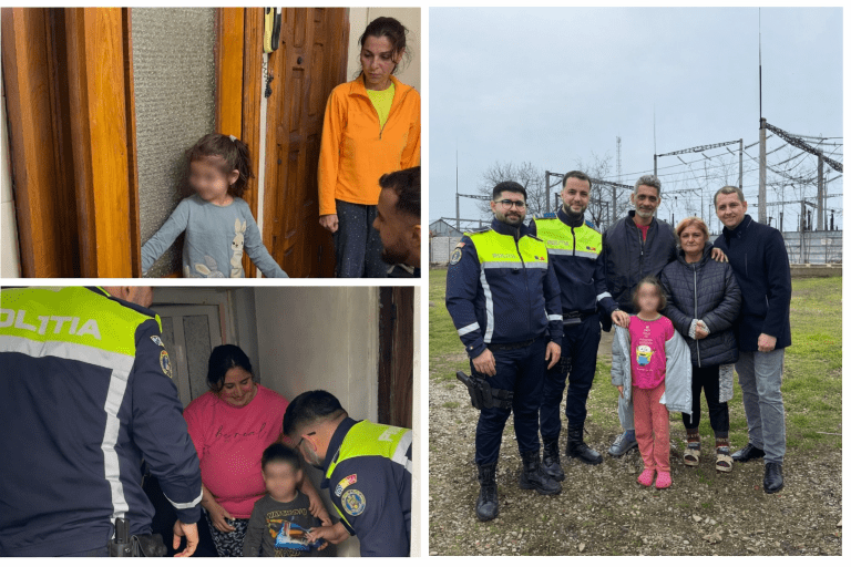 Polițiștii din Slatina, dincolo de uniformă: gesturi de solidaritate în prag de sărbători