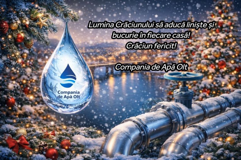 Compania de Apă Olt- Crăciun Fericit!