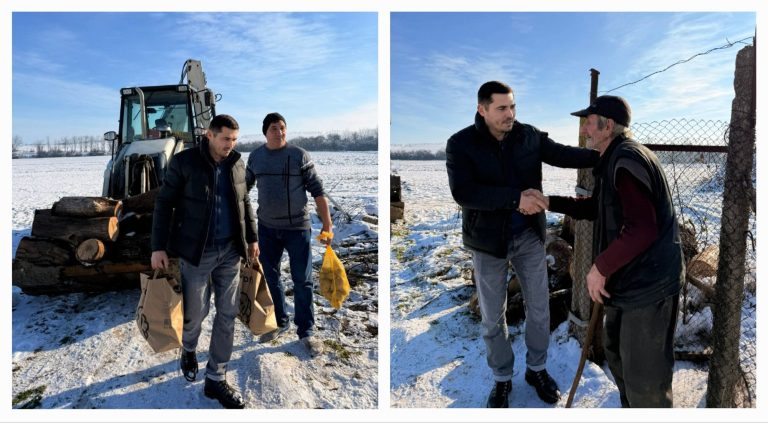 Primarul Gabriel Dragnea, gest de omenie pentru un bătrân din Zorleasca