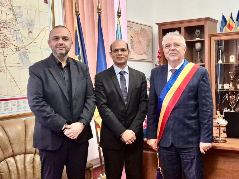 Ambasadorul Indiei la București, vizită oficială în municipiul Caracal. Discuții despre investiții și cooperare economică