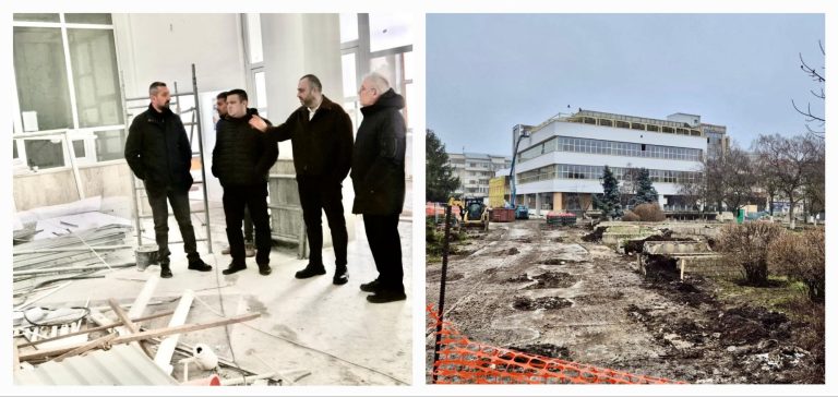 Proiecte importante în Caracal: administrația locală accelerează modernizarea Esplanadei și a clădirii ITL