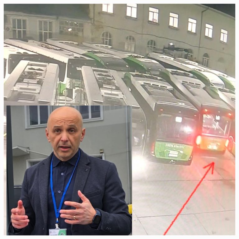 Conducerea Loctrans- Clarificări oficiale după incidentul cu un autobuz electric