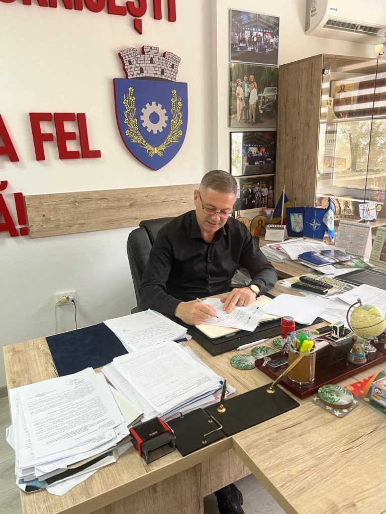 Primarul Daniel Tudor anunță investiții de peste 21 de milioane de euro pentru dezvoltarea orașului Scornicești