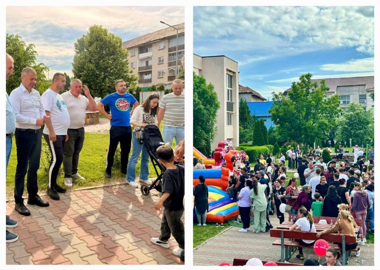 Daniel Tudor, alături de copiii din Scornicești de Ziua Internațională a Copilului