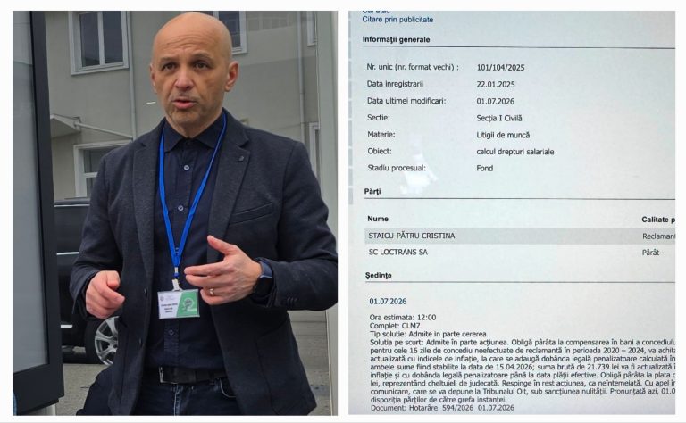 Florin Duca demontează acuzațiile privind concedierea fostei directoare economice: „Documentele arată realitatea”