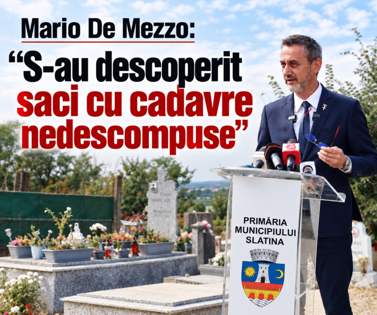Scandalul de la Cimitirul Strehareți ia amploare. Mario De Mezzo: „S-au descoperit saci cu cadavre nedescompuse”