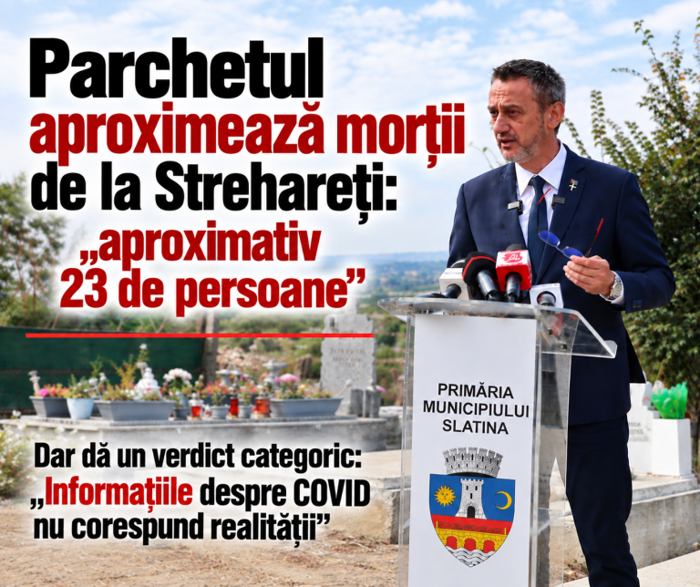 Parchetul aproximează numărul morților de la Strehareți, dar știe sigur că nu sunt din perioada COVID
