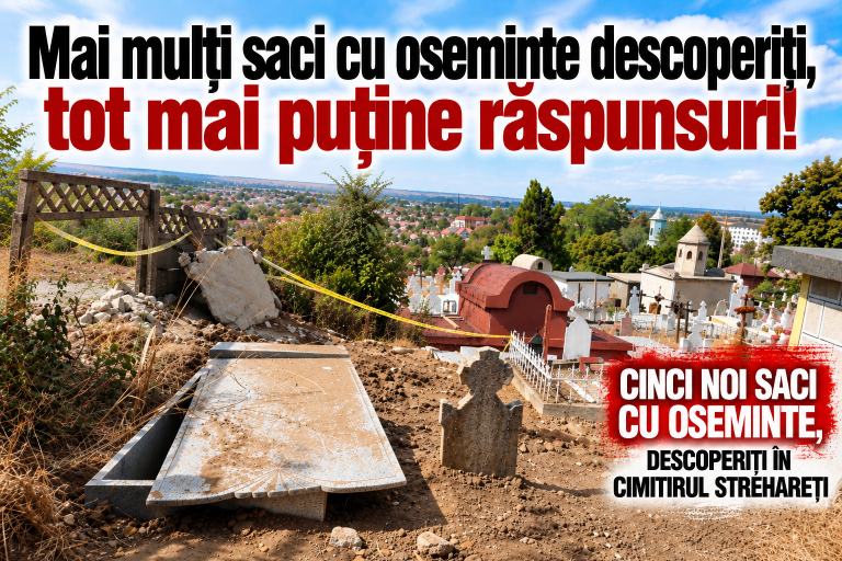 Slatina cere adevărul! Mai mulți saci cu oseminte descoperiți, tot mai puține răspunsuri