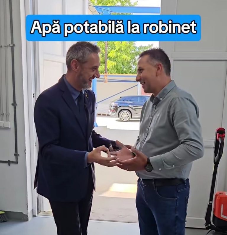 Veste importantă pentru slătineni: apa de la robinet este potabilă